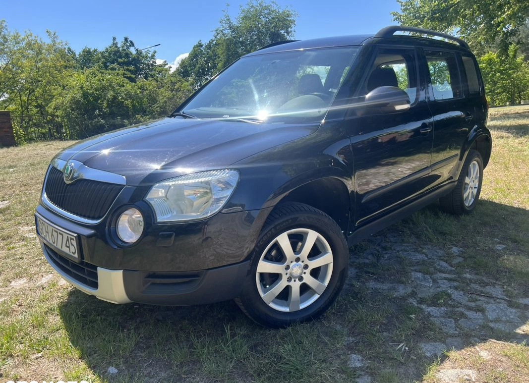 Skoda Yeti cena 26900 przebieg: 239000, rok produkcji 2012 z Radków małe 254
